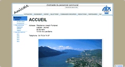 Desktop Screenshot of amicale.aixlesbains.fr